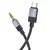 MR4_152106 Кабель aux audio hoco upa32b clever type-c 1 m, чорний HOCO