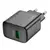 MR4_131813 Мережевий зарядний пристрій hoco cs21a rich single port qc3.0 charger (eu), чорний HOCO