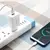MR4_137584 Мережевий зарядний пристрій borofone ba21a long qc3.0 1usb, 3a, 18w, білий BOROFONE