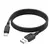 MR4_138113 Кабель hoco x90 cool silicone charging data cable для type-c, 3a, 1 m, чорний HOCO