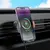 MR4_138117 Автомобільний зарядний пристрій бездротовий hoco hw7 transparent discovery edition wireless fast charging, чорний HOCO