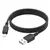 MR4_139101 Кабель hoco x90 cool silicone charging data cable для lightning, 2.4a, 1 m, чорний HOCO
