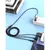 MR4_140334 Кабель 3in1 xo nb230 2.4a rock series data cable, чорний XO