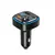MR4_140338 Fm-трансмітер xo bcc08 mp3, 5v, 3.1a, car charger with ambient light, чорний XO