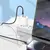 MR4_142090 Кабель pd hoco x102 fresh pd charging data cable lightning 27w, 1 m, чорний HOCO