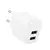 MR4_142091 Мережевий зарядний пристрій hoco cs51a surplus dual-port charger 2usb, 2.4a, білий HOCO