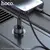 MR4_142606 Автомобільний зарядний пристрій hoco z57 glorious single-port pd30w car charger metal, сірий HOCO