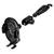 MR4_146171 Автотримач hoco h88 rally ultra-thin car holder (дзеркало заднього виду), чорний HOCO
