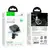 MR4_146739 Fm-трансмітер hoco e86 alegria, car charger, 2xusb-a, 1xtype-c, 48w dual port pd30w, qc3.0, чорний HOCO