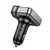 MR4_146739 Fm-трансмітер hoco e86 alegria, car charger, 2xusb-a, 1xtype-c, 48w dual port pd30w, qc3.0, чорний HOCO