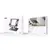 MR4_147312 Настільний тримач xo c153 metal laptop swivel large stand, чорний XO
