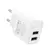 MR4_152119 Мережевий зарядний пристрій hoco c141a smart dual-port charger (eu) 5v, 2.1a, білий HOCO