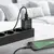 MR4_152123 Мережевий зарядний пристрій hoco c141a smart dual-port charger set 5v, 2.1a +micro, чорний HOCO