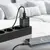 MR4_152124 Мережевий зарядний пристрій hoco c141a smart dual-port charger set 5v, 2.1a, type-c cable, чорний HOCO
