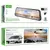 MR4_152326 Відеореєстратор автомобільний hoco dv16 із дзеркалом 9.66 streaming media driving recorder, чорний HOCO