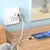 MR4_152421 Кабель pd hoco x86 ip spear pd silicone charging data cable 1 m, білий HOCO