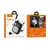 MR4_152830 Акустична система hoco l23 lemony speaker with wired microphone, чорний HOCO