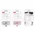MR4_152951 Мережевий зарядний пристрій xo l159 (eu) qc18w 1usb-a quick charger type-c, білий XO