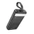 MR4_29836 Зовнішній акумулятор power bank hoco j123b element 22.5w+pd20w fully compatible with lcd and led-lamp 30000mah, чорний HOCO