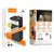 MR4_40731 Зовнішній акумулятор power bank hoco j86 powermaster fully compatible pd20w, qc, lcd, lamp 40000mah, чорний HOCO