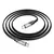 MR4_58026 Кабель pd hoco u119 machine 60w charging data cable type-c to type-c 1.2 m, чорний HOCO