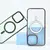 MR4_19401 Чохол perfect case with magsafe для iphone 15 pro max titanium, чорний PRC