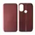 MR4_19643 Чохол-книжка level для motorola e40 marsala 