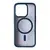 MR4_19669 Чохол rock guard transparent with magnetic series для iphone 15 titanium синій 