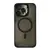 MR4_19938 Чохол case pro matte fortable camera lens magsafe для iphone 12 pro max, чорний 