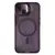 MR4_19978 Чохол case pro matte fortable camera lens magsafe для iphone 15 deep пурпуровий 