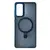 MR4_20477 Чохол matte ring-magsafe для samsung s24+ темно синій 