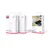 MR4_19830 Мережевий зарядний пристрій xo l102 (eu) 35w dual type-c port fast charger with lightning cable (nb113), білий 