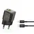 MR4_19258 Мережевий зарядний пристрій xo ce05 (eu) pd30w, qc3.0, 18w fast charger with lightning cable коричневий 