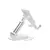 MR4_29894 Настільний тримач xo c139 desktop 360 rotating metal round base stand, білий 