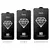 MR4_30968 Захисне скло hoco a34 9d large arc dustproof для iphone xs max, 11 pro max, чорний 