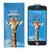 MR4_39165 Захисне скло giraffe anti-static glass для iphone 7 plus, 8 plus, чорний 