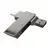 MR4_35517 Флеш-накопичувач usb-a, c hoco ud15 clever usb3.2 type-c 32gb, сірий 