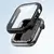 MR4_35343 Бампер для apple watch hoco iwatch7, 8 ws4 shadow 3d protective case+film (45mm) зелений 