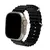 MR4_39456 Ремінець ocean band для apple watch 38, 40, 41, чорний 