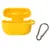 MR4_49545 Чохол для airpods pro силіконовий logo 2in1 (+ карабин) (тех. пак) жовтий 