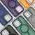MR4_52243 Чохол case pro matte fortable camera lens magsafe для iphone 16 plus, чорний PRC