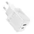 MR4_54689 Мережевий зарядний пристрій baseus cube fast charger c+u 30w eu cluster, білий p10111404213-00 