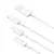 MR4_54609 Кабель 3in1 baseus superior series fast charging data cable usb-a to (lightning, micro, type-c) 3.5a 0.5m, білий p10320105221-01 