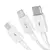MR4_54609 Кабель 3in1 baseus superior series fast charging data cable usb-a to (lightning, micro, type-c) 3.5a 0.5m, білий p10320105221-01 
