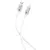 MR4_57236 Кабель xo nb251 android liquid silicone rubber для micro 6a, 1m, білий 