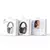 MR4_57270 Навушники накладні xo be46 2.4g gaming headset (with type-c+usb 2in1 adapter) біло-рожеві 
