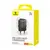 MR4_56144 Мережевий зарядний пристрій baseus gan5s fast charger 1c 20w eu, чорний p10162503113-00 