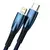 MR4_56097 Кабель pd baseus glimmer series fast charging data cable type-c to lightning 20w 1m синій cadh000003 BASEUS