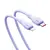 MR4_56120 Кабель pd baseus pudding series fast charging cable type-c to lightning 20w 1.2m пурпуровий p10355701511-00 