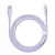 MR4_56120 Кабель pd baseus pudding series fast charging cable type-c to lightning 20w 1.2m пурпуровий p10355701511-00 